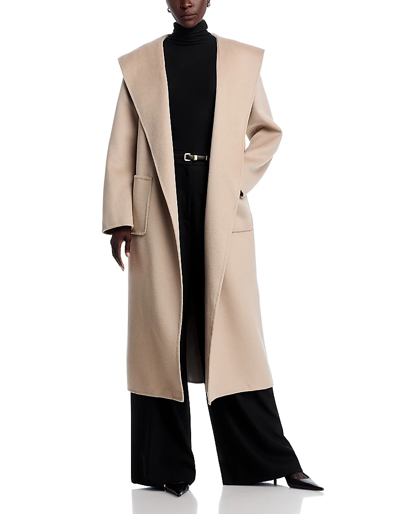 Rue Sophie Lesley Wool Cashmere Silk Coat