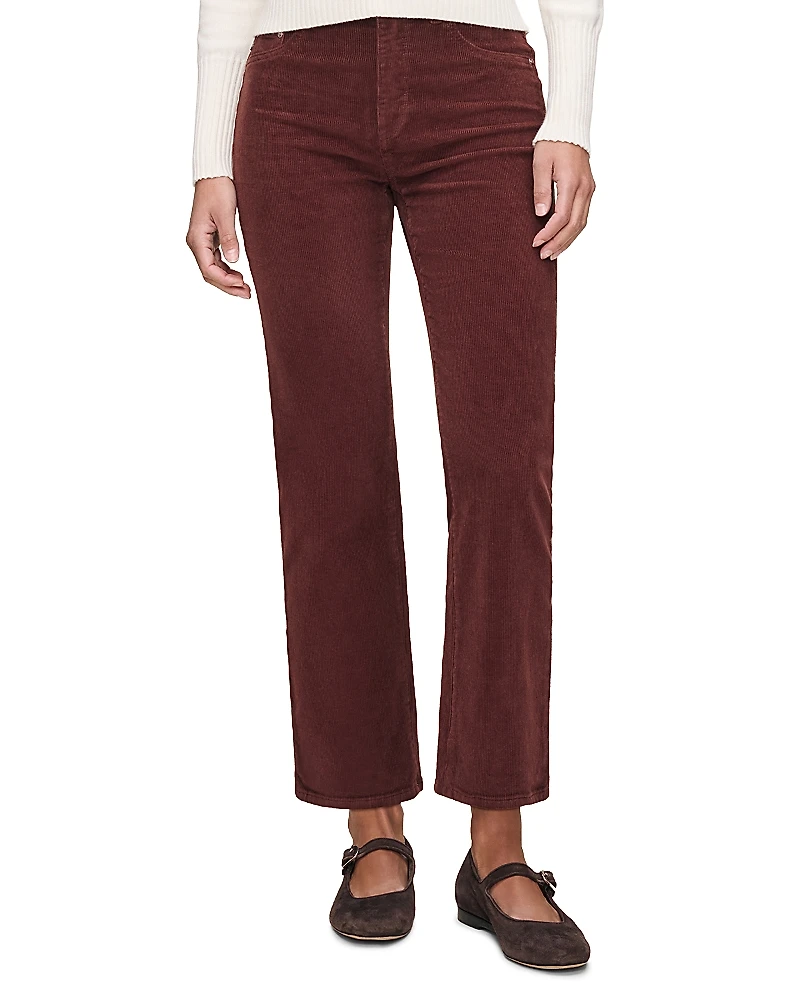 DL1961 Patti High Rise Ankle Straight Corduroy Jeans