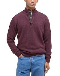 Barbour Holden Relaxed Fit Quarter Zip Sweater