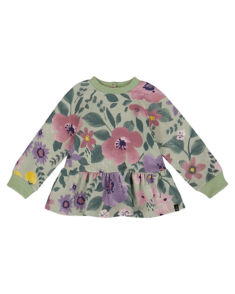 Deux par Girls' Stretch Fleece Sweatshirt - Little Kid, Big Kid