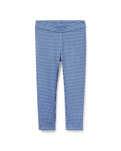 Janie and Jack Girls' Houndstooth Ponte Pant - Little Kid, Big Kid