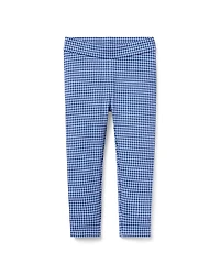 Janie and Jack Girls' Houndstooth Ponte Pant - Little Kid, Big Kid