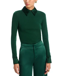 Alice and Olivia Porla Layered Look Sweater
