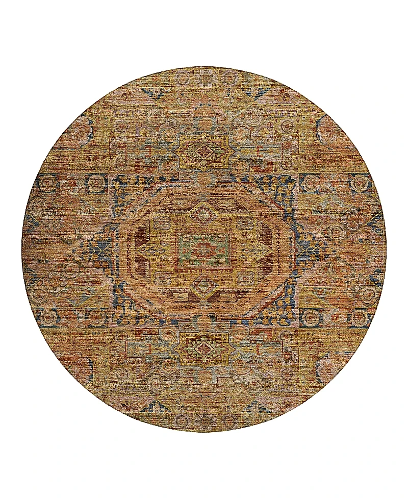 Dalyn Rug Company Silk Road SR10 Round Area Rug, 8'0x8'0