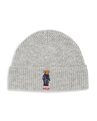 Polo Ralph Lauren Solid Denim Bear Beanie