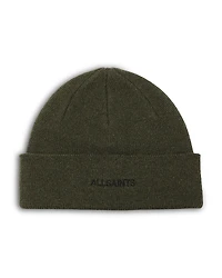 Allsaints Underground Embroidered Logo Beanie
