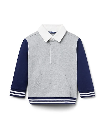 Janie and Jack Boys' The Rugby Sweatshirt - Baby, Little Kid, Big Kid