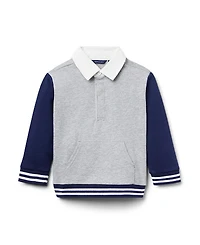 Janie and Jack Boys' The Rugby Sweatshirt - Baby, Little Kid, Big Kid