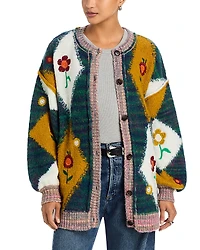 Free People Flower Petal Cardi