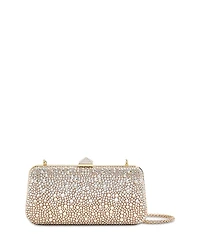 Valentino Garavani Carry Secrets Rhinestone Minaudiere Clutch