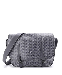 Pre-Owned Goyard Gm Belvedere Messenger Bag Coated Canvas