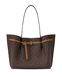 Michael Kors Emilia Large East/West Logo Tote