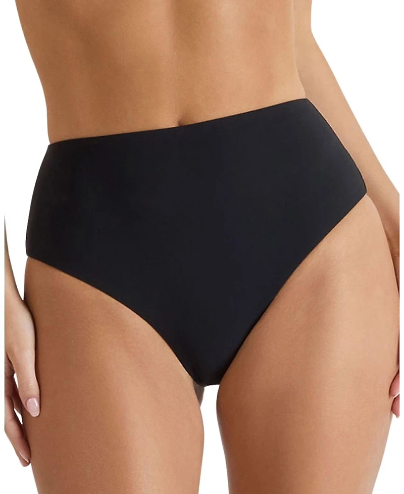 Kiki De Montparnasse Lace-Up High Waist Bikini Bottom