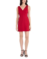 Donna Morgan V Neck Mini Dress