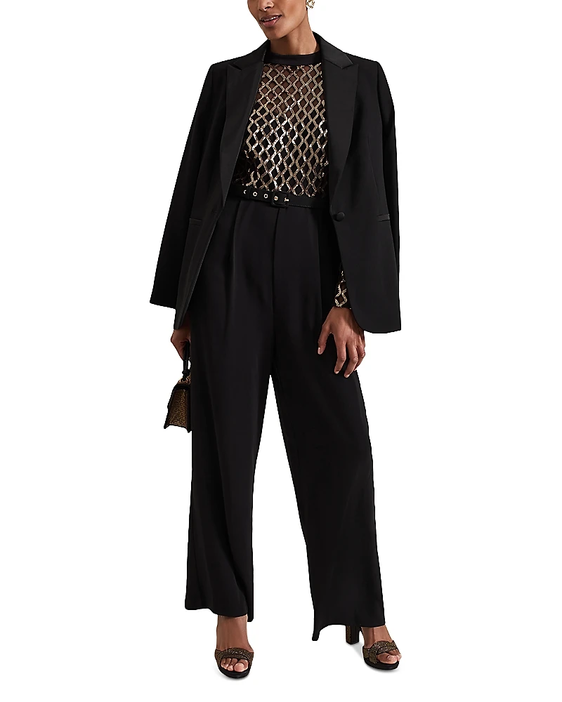 Phase Eight Amelia Sequin Bodice Jumpsuit