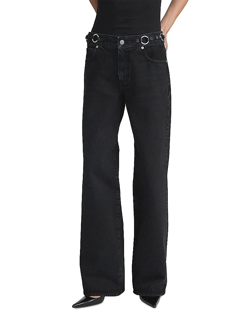 Frame The O Ring Stroll High Rise Jeans