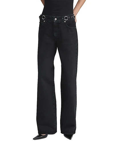 Frame The O Ring Stroll High Rise Jeans