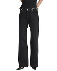 Frame The O Ring Stroll High Rise Jeans