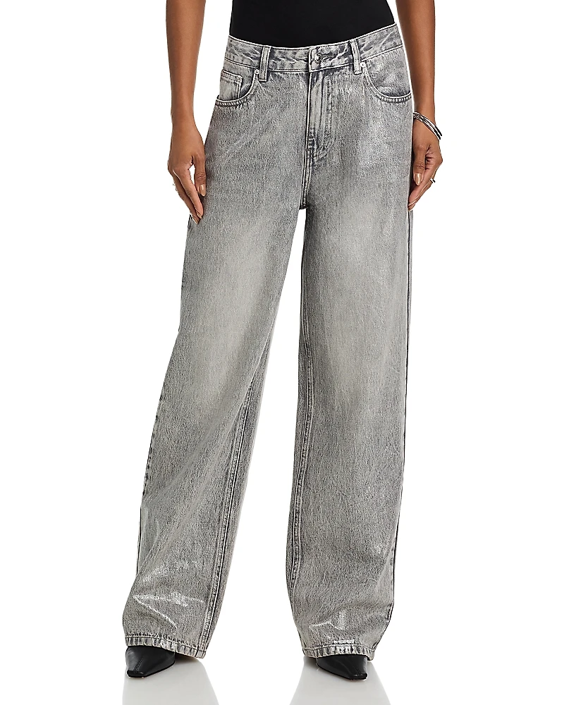 Steve Madden Zo High Rise Straight Jeans