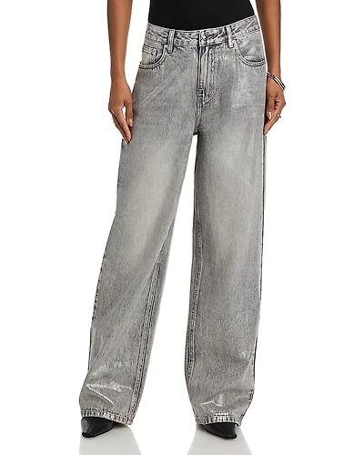 Steve Madden Zo High Rise Straight Jeans