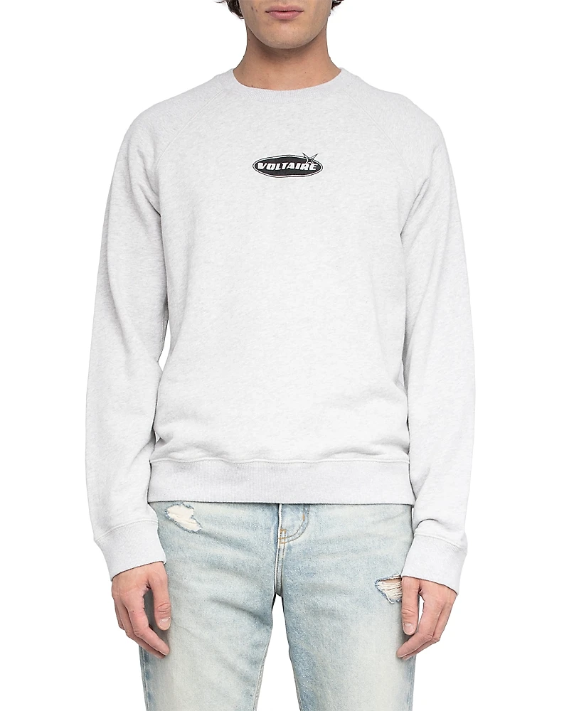 Zadig & Voltaire Uppy Slub Moto Sweatshirt