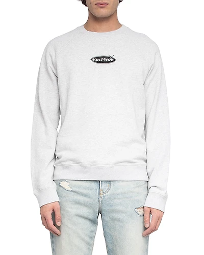 Zadig & Voltaire Uppy Slub Moto Sweatshirt
