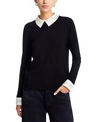 Sioni Embellished Layered Look Top