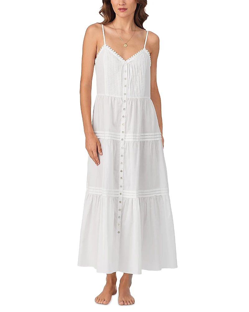 Eileen West Strappy Lawn Ballet Nightgown