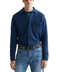 Scotch & Soda Textured Button Front Shirt