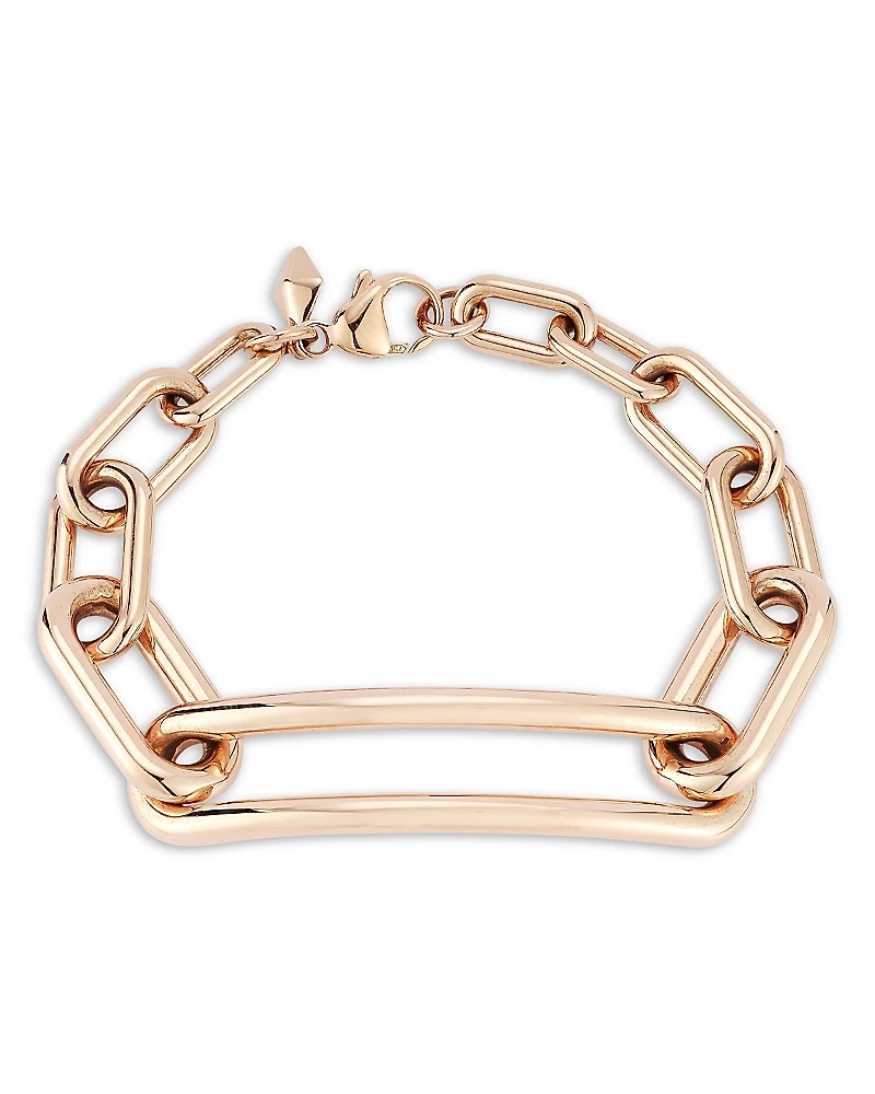 Walters Faith 18K Rose Gold Morrell Graduated Oval Link Bracelet