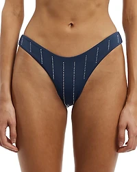 Significant Other Aleia Embellished Brief Bikini Bottom