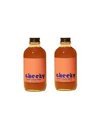 Cheeky Cocktails Honey Ginger Syrup, 4 Fl Oz (Pack of 2)