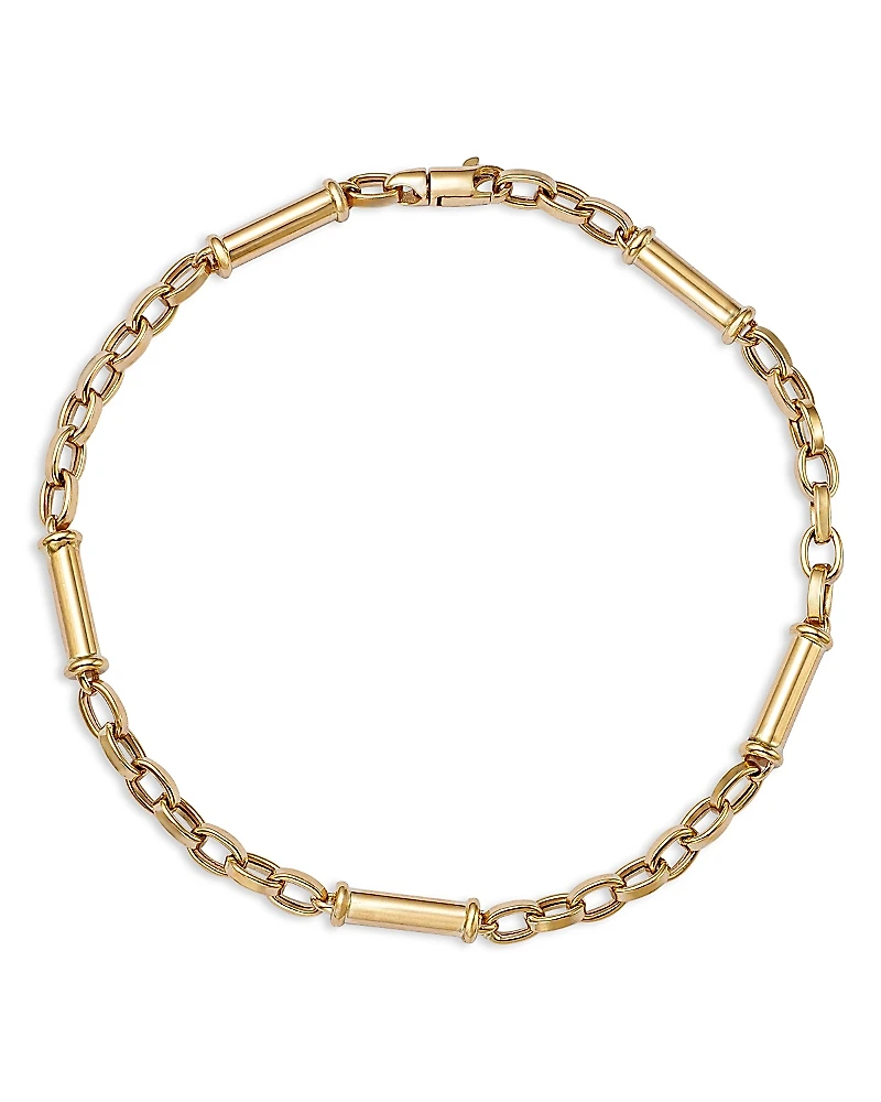 Bloomingdale's Fine Collection Oval Bar Link Bracelet