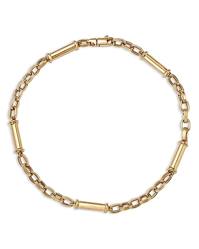 Bloomingdale's Fine Collection Oval Bar Link Bracelet