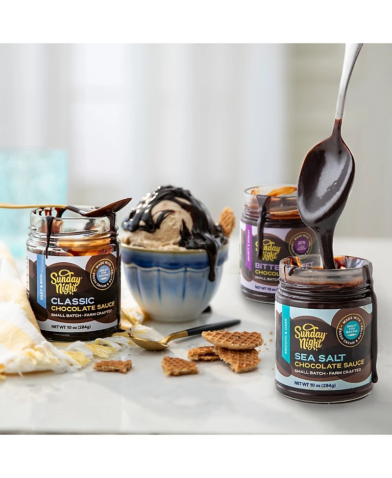 Sunday Night Foods Chocolate Sauce Gift Box