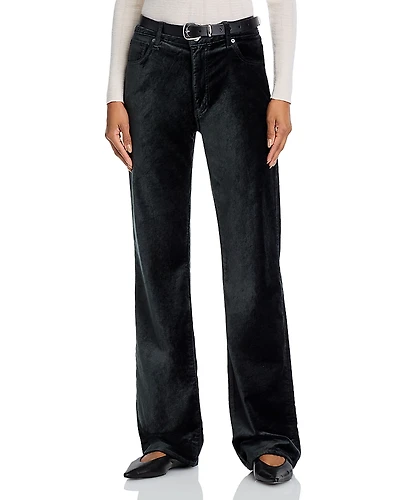 Frame The Reboot Velveteen High Rise Jeans