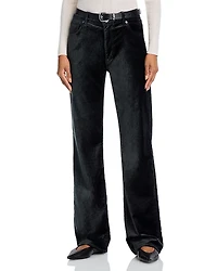 Frame The Reboot Velveteen High Rise Jeans