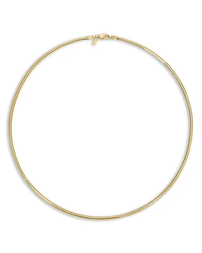 Ef Collection 14K Yellow Gold Ef Collection Snake Link Chain Necklace, 18