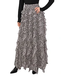 1.state Corkscrew Ruffled Maxi Skirt