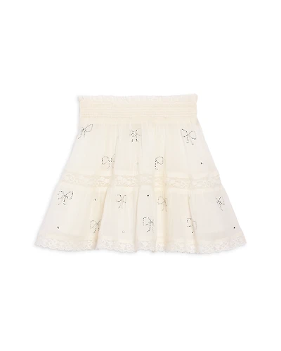 LoveShackFancy Girls' Silano Skirt - Little Kid