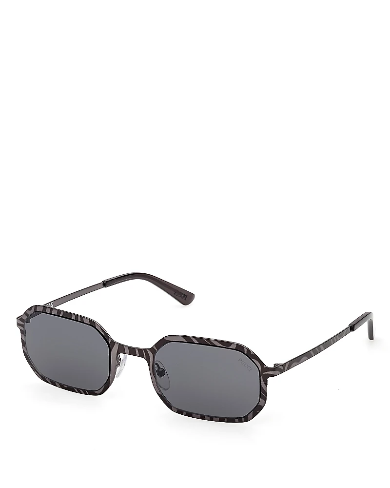 Pucci Geometric Sunglasses, 52mm