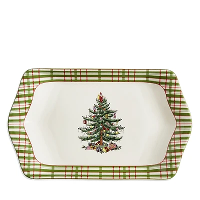 Spode Christmas Tree Annual Dessert Tray