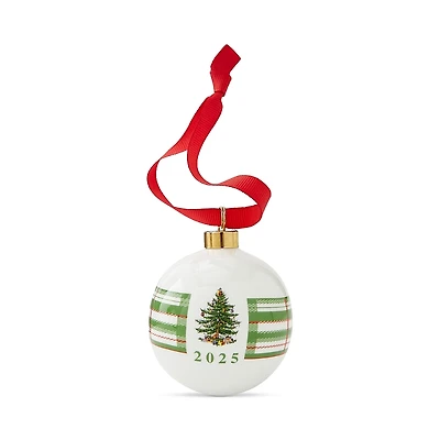 Spode Christmas Tree 2025 Annual Ball Ornament