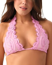 Pq Swim Lace Halter Bikini Top