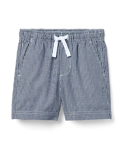 Janie and Jack Boys' The Adventure Gingham Short - Baby, Little Kid, Big Kid