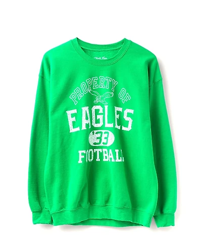 Junk Food Clothing Unisex Nfl Philadelphia Eagles Property Flea Market Crew Fleece