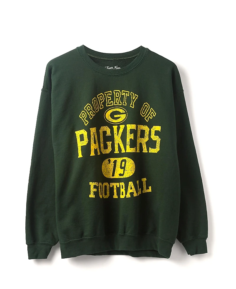 Junk Food Clothing Unisex Nfl Green Bay Packers Property Flea Market Crew Fleece