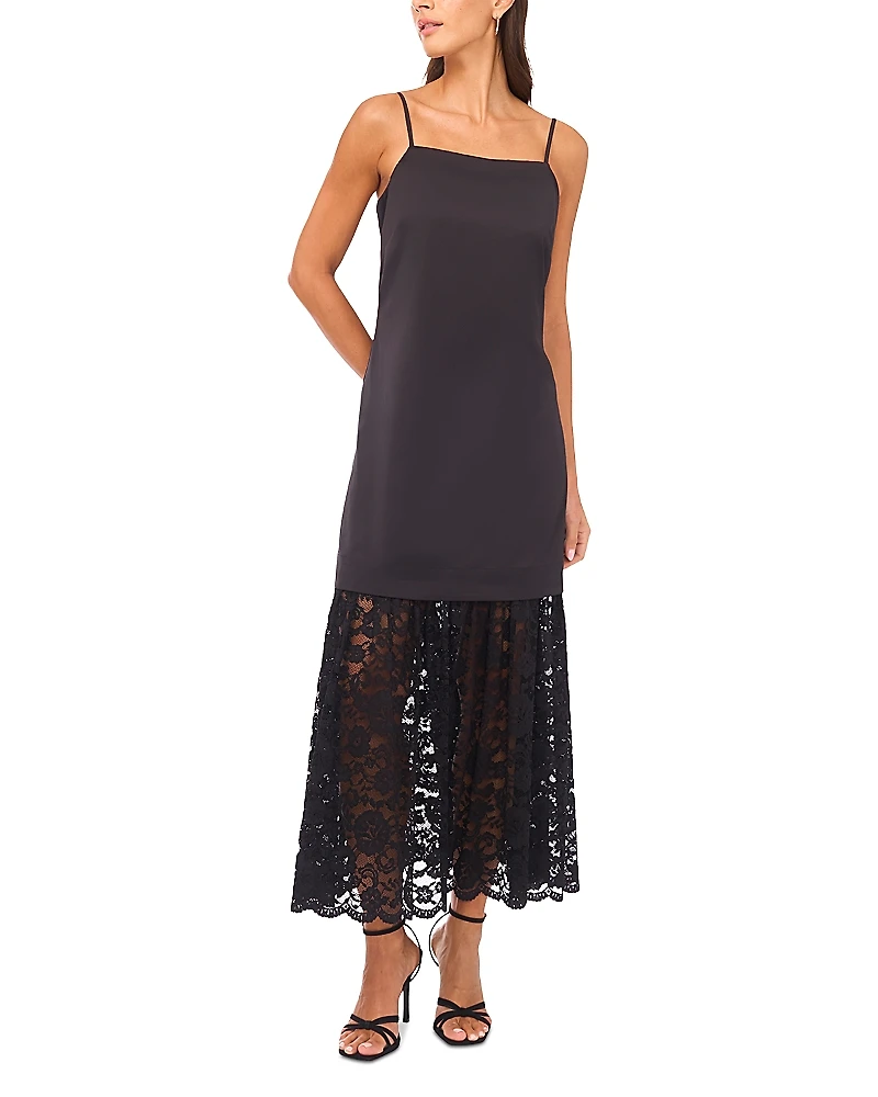 Vince Camuto Dress Combo with Lace Skirt