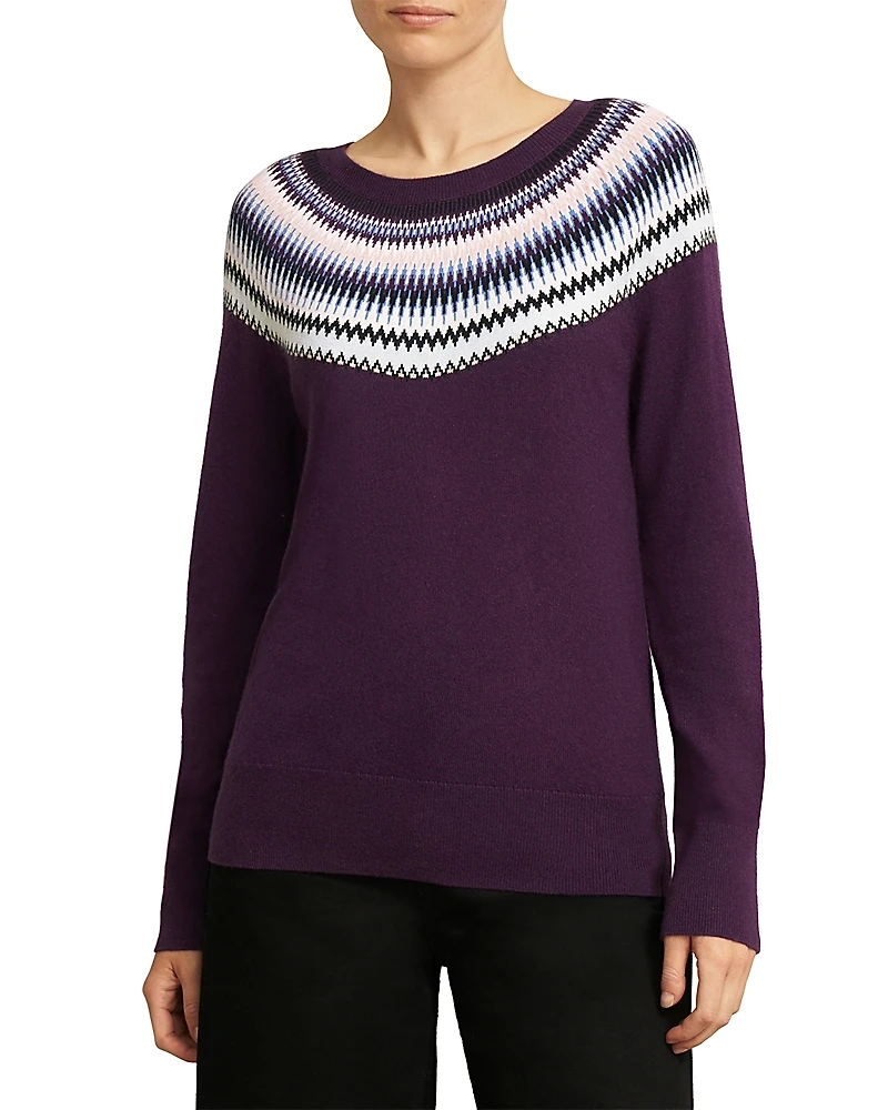 Hobbs London Greta Fair Isle Jumper
