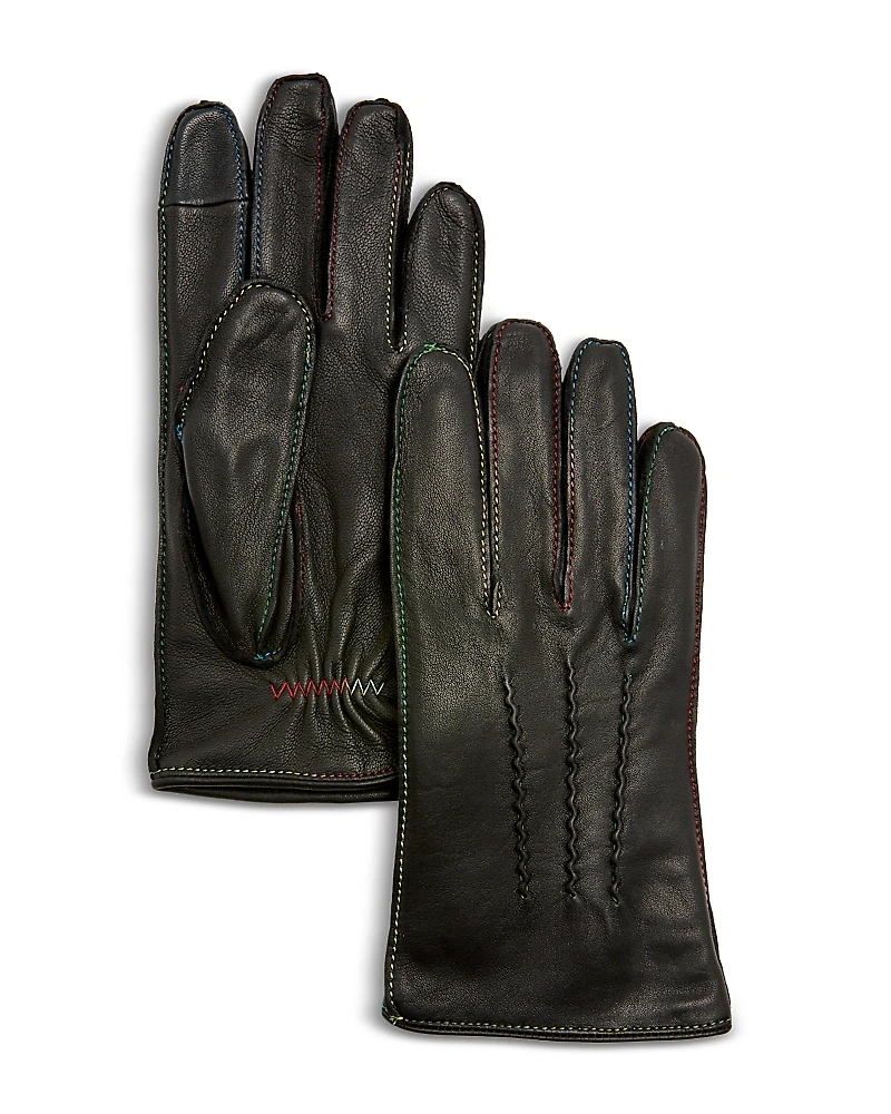 Kurt Geiger London Stitched Leather Gloves